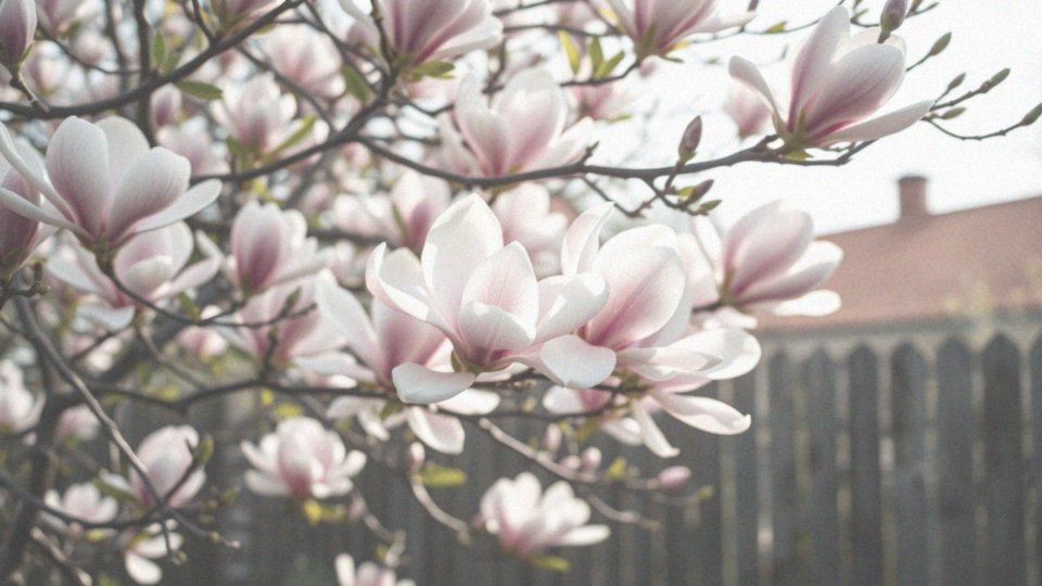 Kiedy magnolia rozwija swoje pąki kwiatowe najobficiej?
