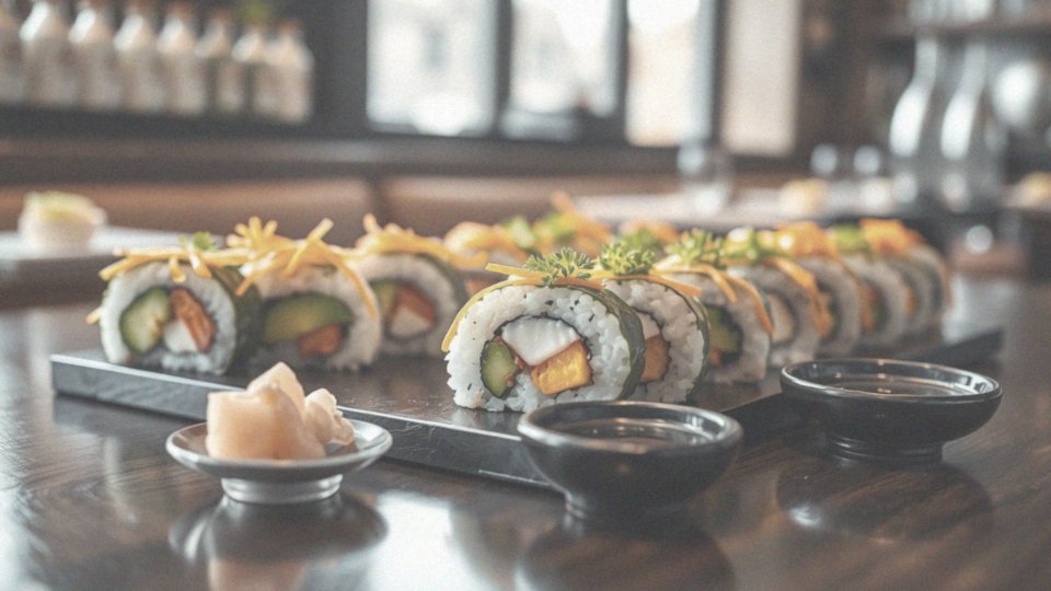 Jakie są opcje wegetariańskie w sushi?
