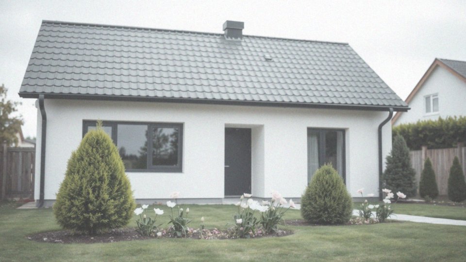 Jakie jasne kolory dobrze komponują się z ciemnoszarym dachem?