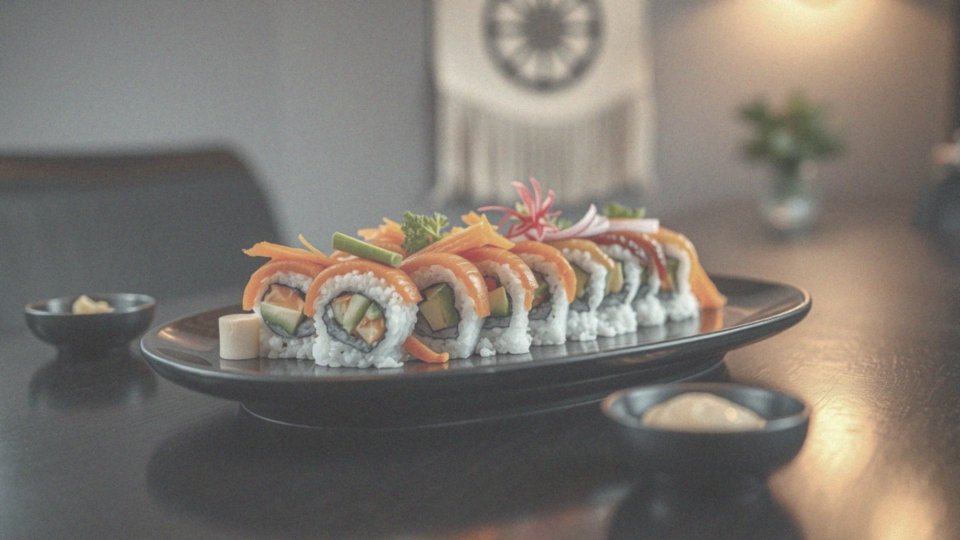 Czy sushi bez ryby może być smaczne?
