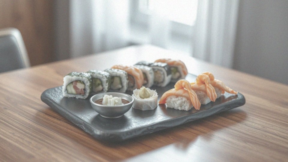 Jakie są kaloryczności różnych rodzajów sushi?