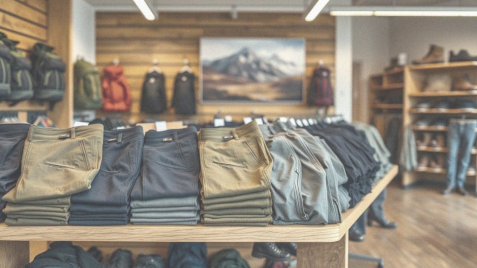 Jak wygląda oferta męskich spodni w góry na rynku outdoorowym?