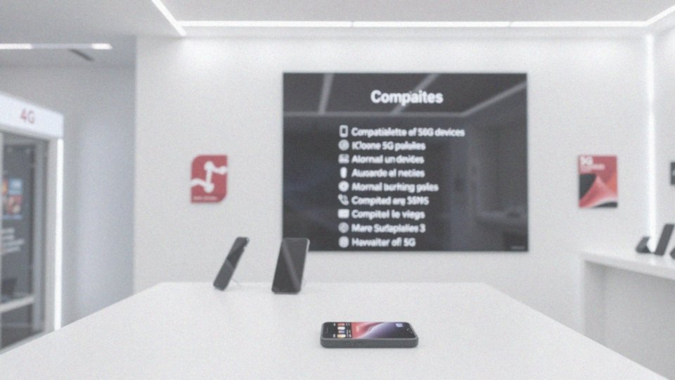 Jak operatorzy telekomunikacyjni udostępniają listy urządzeń kompatybilnych z 5G?
