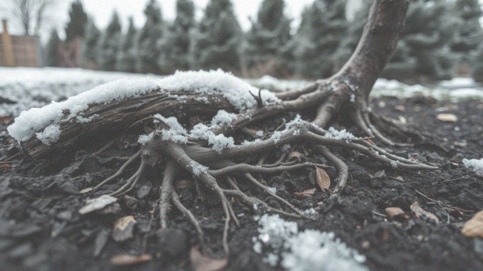 Dlaczego korzenie magnolii są wrażliwe na mróz?