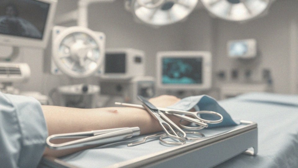 Na czym polega leczenie operacyjne zespołu cieśni nadgarstka?
