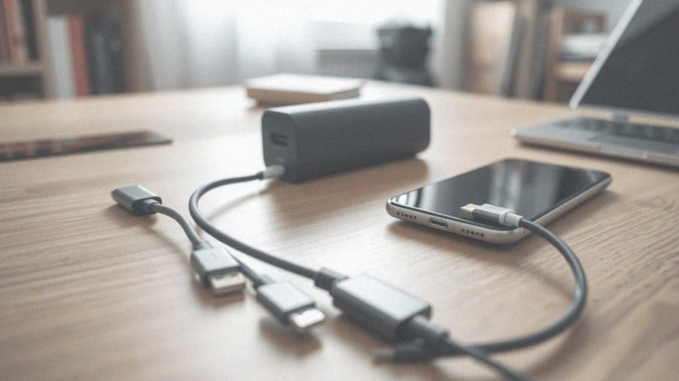 Jakie kable są potrzebne do podłączenia powerbanka?
