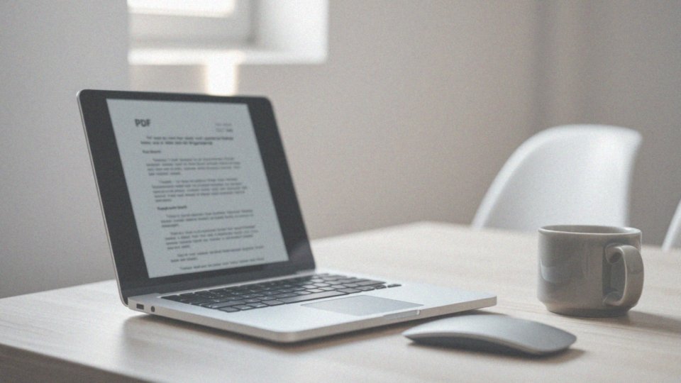 Co zrobić, gdy plik PDF nie otwiera się poprawnie po konwersji?