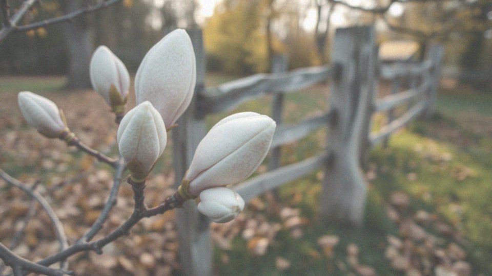 Pąki magnolii jesienią – jak je pielęgnować i wspierać rozwój?